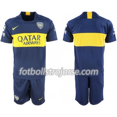 Boca Juniors Matchtröjor Barn Hemma Fotbollströja 2018-2019